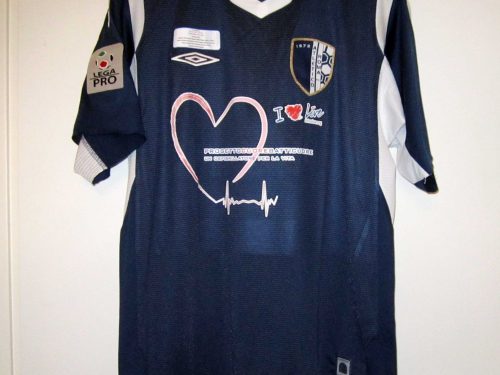 shirt match worn ATLETICO ROMA 2010-2011