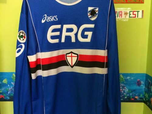Shirt Match worn Sampdoria 2002-2003